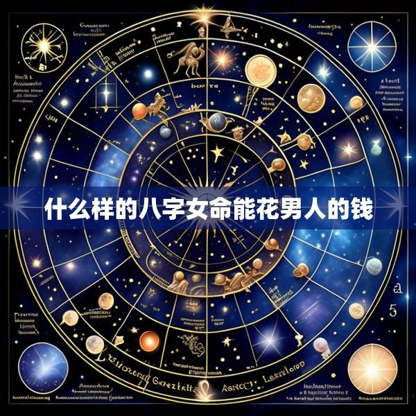 什么样的八字女命能花男人的钱