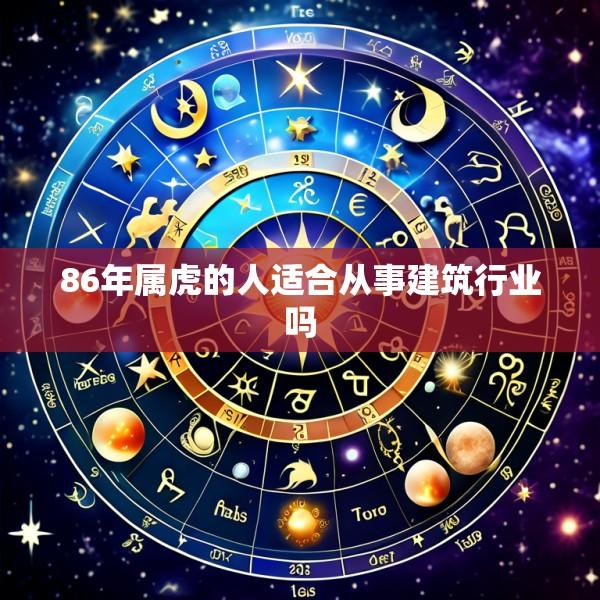 86年属虎的人适合从事建筑行业吗