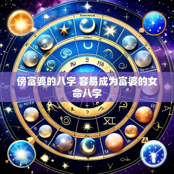 傍富婆的八字 容易成为富婆的女命八字
