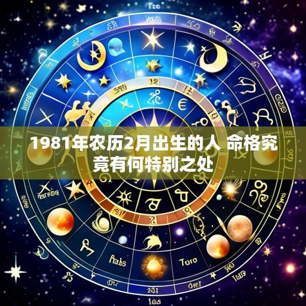 1981年农历2月出生的人 命格究竟有何特别之处
