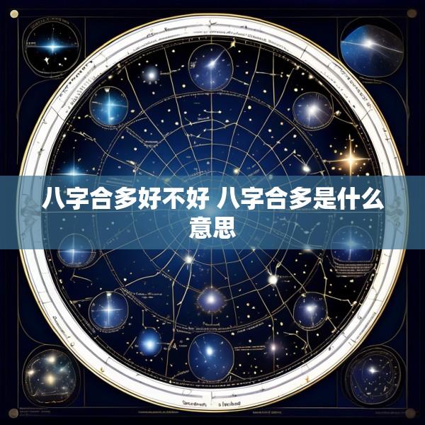 八字合多好不好 八字合多是什么意思