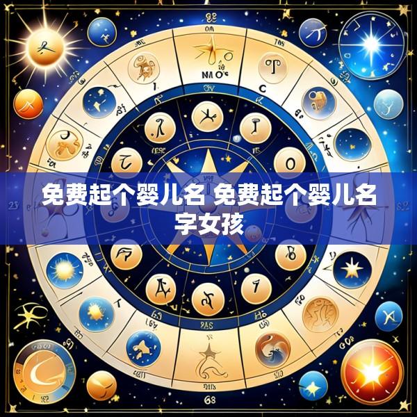 免费起个婴儿名 免费起个婴儿名字女孩
