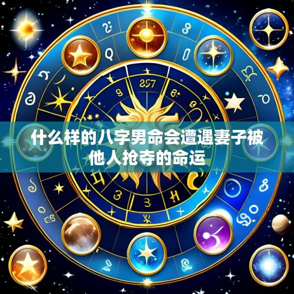 什么样的八字男命会遭遇妻子被他人抢夺的命运