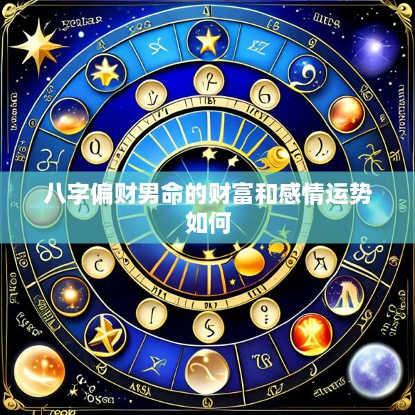八字偏财男命的财富和感情运势如何