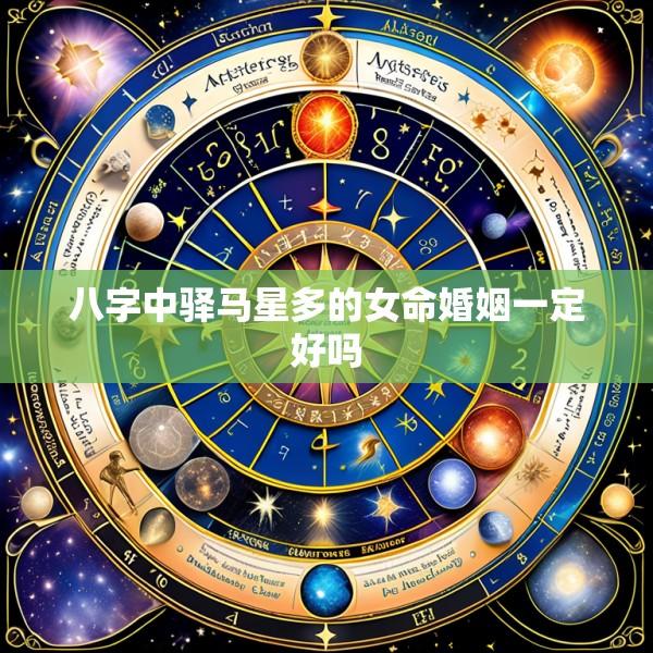 八字中驿马星多的女命婚姻一定好吗