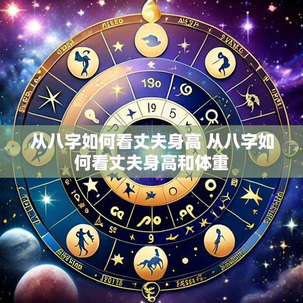 从八字如何看丈夫身高 从八字如何看丈夫身高和体重