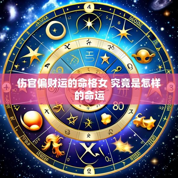 伤官偏财运的命格女 究竟是怎样的命运