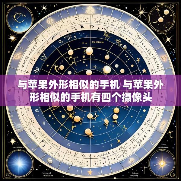 与苹果外形相似的手机 与苹果外形相似的手机有四个摄像头