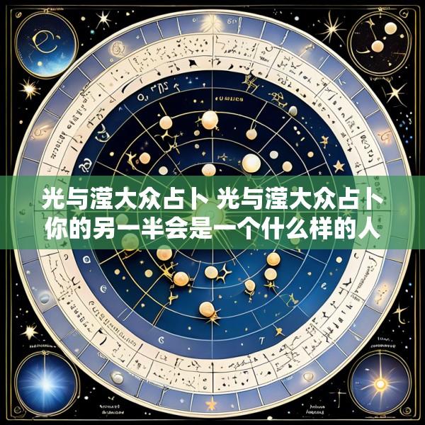 光与滢大众占卜 光与滢大众占卜你的另一半会是一个什么样的人