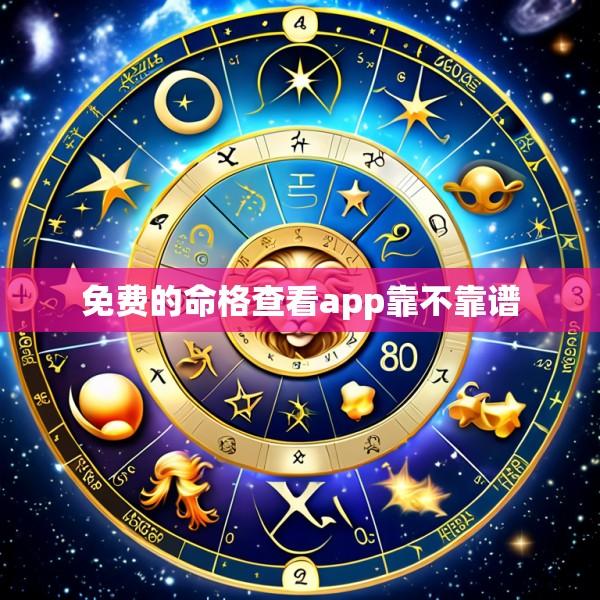 免费的命格查看app靠不靠谱