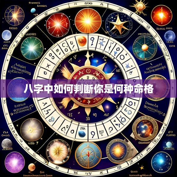 八字中如何判断你是何种命格