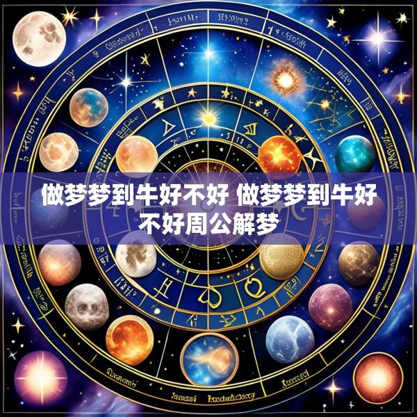 做梦梦到牛好不好 做梦梦到牛好不好周公解梦
