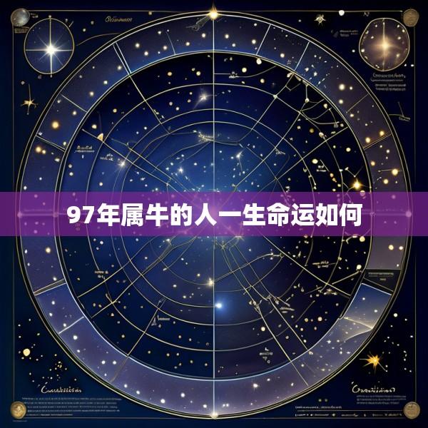 97年属牛的人一生命运如何