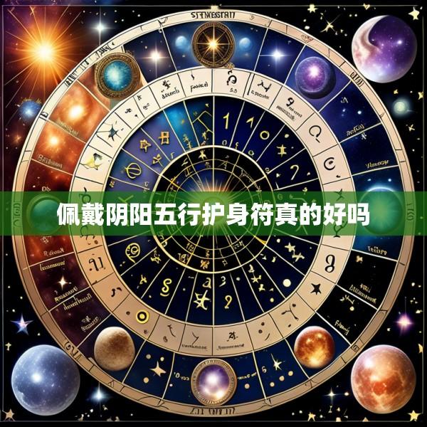佩戴阴阳五行护身符真的好吗