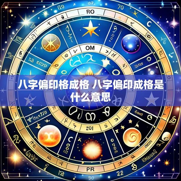 八字偏印格成格 八字偏印成格是什么意思
