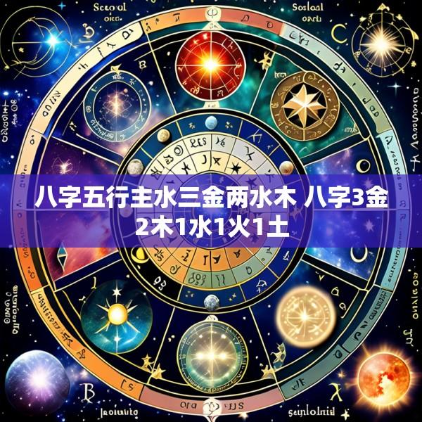 八字五行主水三金两水木 八字3金2木1水1火1土