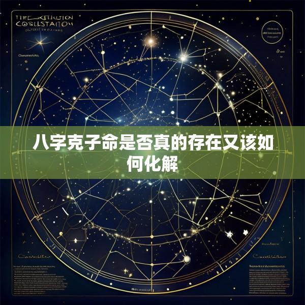 八字克子命是否真的存在又该如何化解