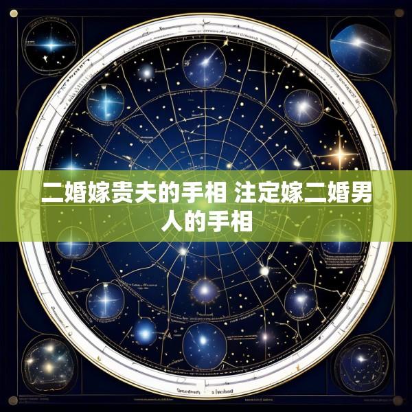 二婚嫁贵夫的手相 注定嫁二婚男人的手相