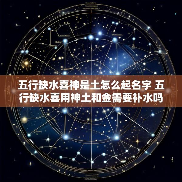 五行缺水喜神是土怎么起名字 五行缺水喜用神土和金需要补水吗