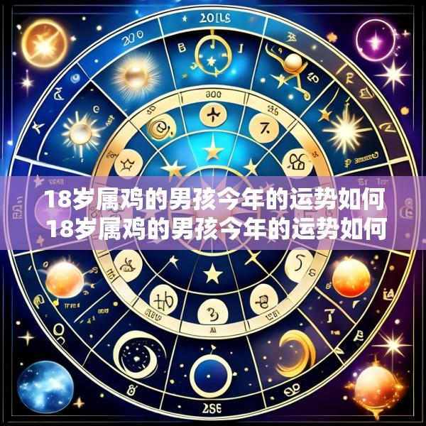 18岁属鸡的男孩今年的运势如何 18岁属鸡的男孩今年的运势如何样