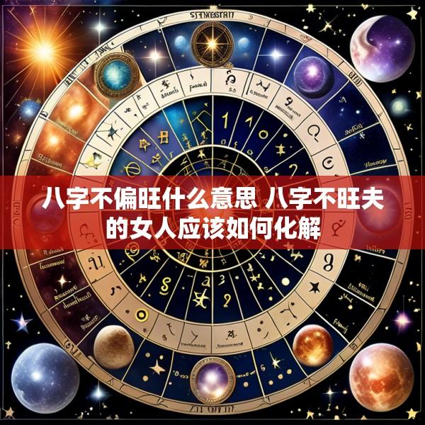 八字不偏旺什么意思 八字不旺夫的女人应该如何化解