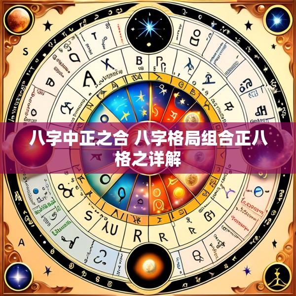 八字中正之合 八字格局组合正八格之详解