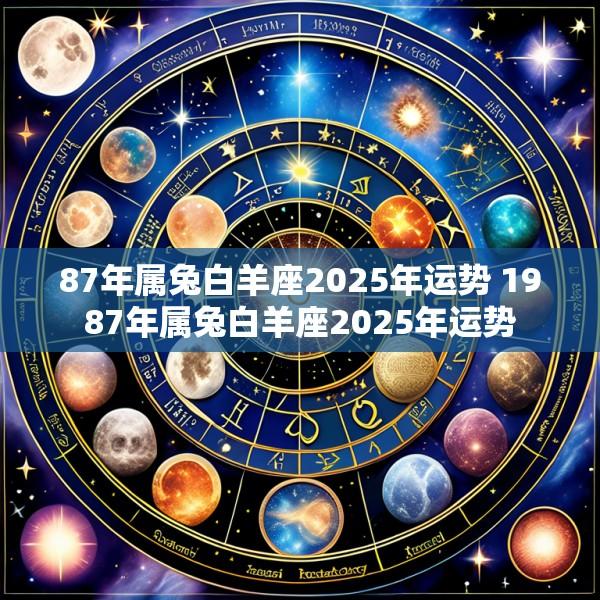 87年属兔白羊座2025年运势 1987年属兔白羊座2025年运势