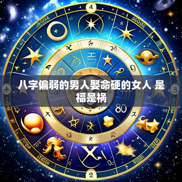 八字偏弱的男人娶命硬的女人 是福是祸