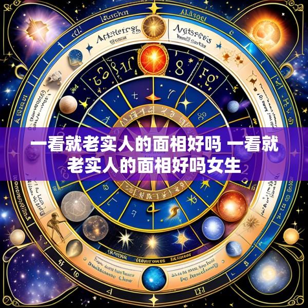 一看就老实人的面相好吗 一看就老实人的面相好吗女生