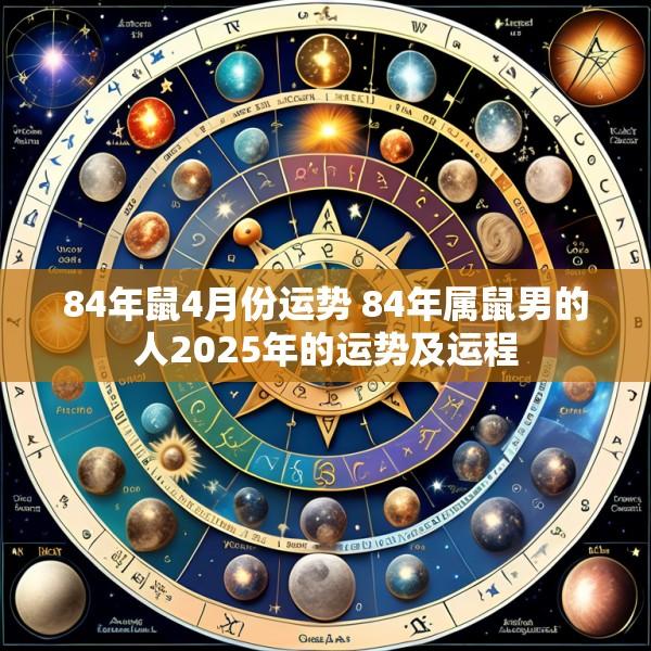 84年鼠4月份运势 84年属鼠男的人2025年的运势及运程