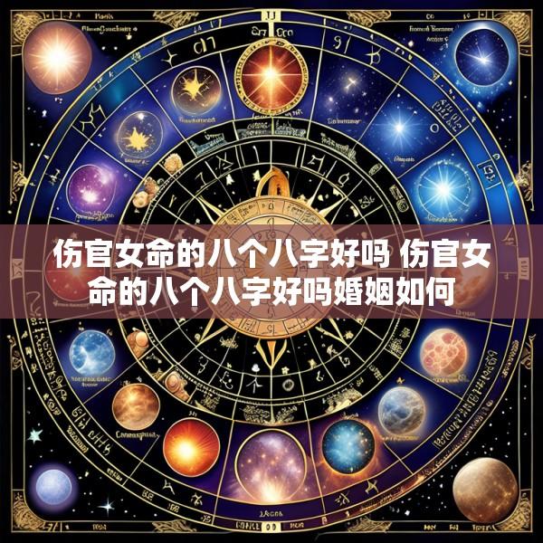 伤官女命的八个八字好吗 伤官女命的八个八字好吗婚姻如何