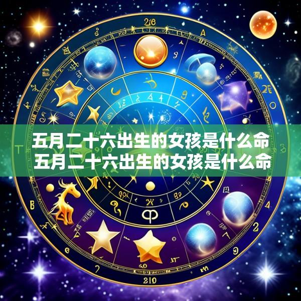 五月二十六出生的女孩是什么命 五月二十六出生的女孩是什么命格