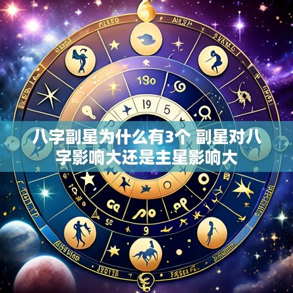 八字副星为什么有3个 副星对八字影响大还是主星影响大