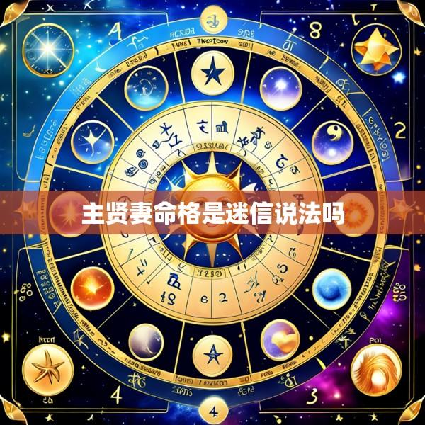 主贤妻命格是迷信说法吗