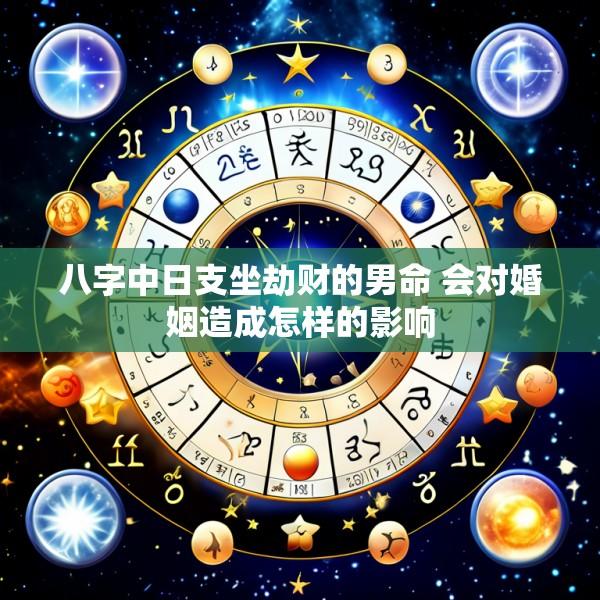 八字中日支坐劫财的男命 会对婚姻造成怎样的影响