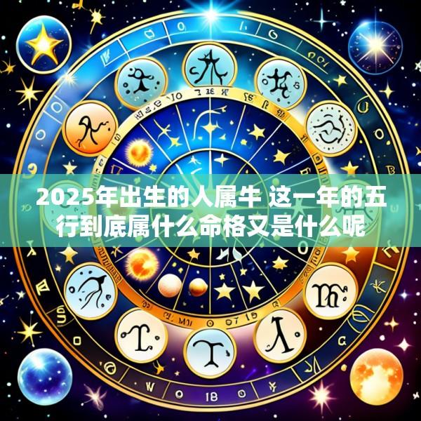 2025年出生的人属牛 这一年的五行到底属什么命格又是什么呢