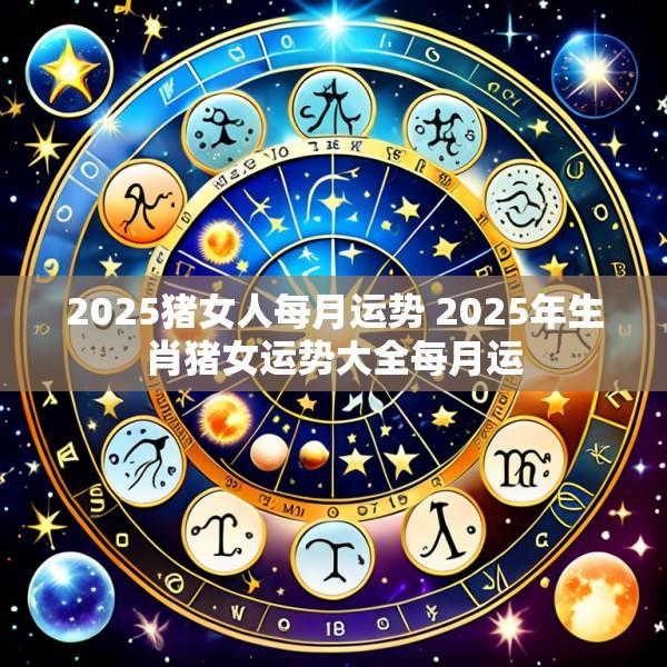 2025猪女人每月运势 2025年生肖猪女运势大全每月运