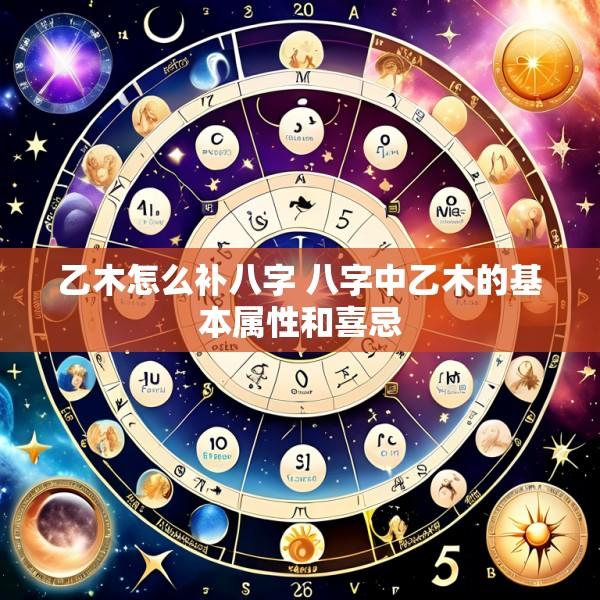 乙木怎么补八字 八字中乙木的基本属性和喜忌