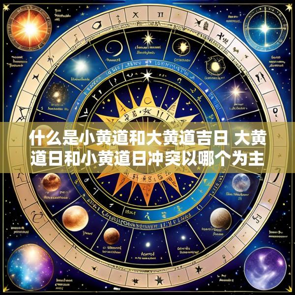 什么是小黄道和大黄道吉日 大黄道日和小黄道日冲突以哪个为主