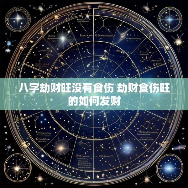 八字劫财旺没有食伤 劫财食伤旺的如何发财