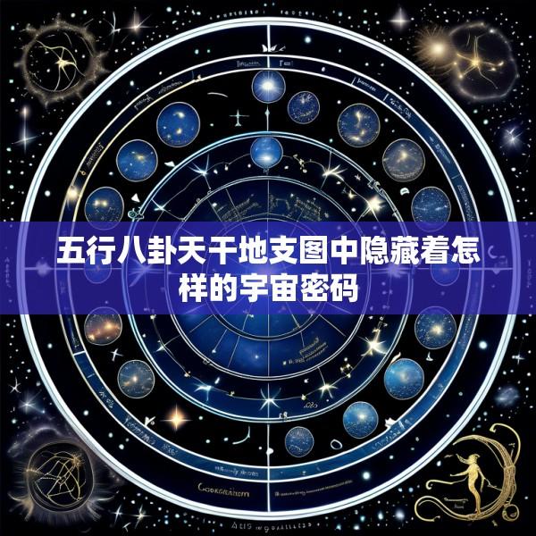 五行八卦天干地支图中隐藏着怎样的宇宙密码