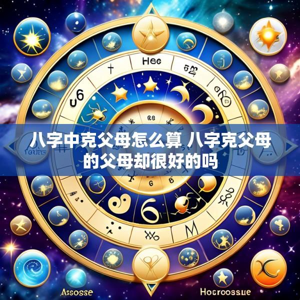 八字中克父母怎么算 八字克父母的父母却很好的吗