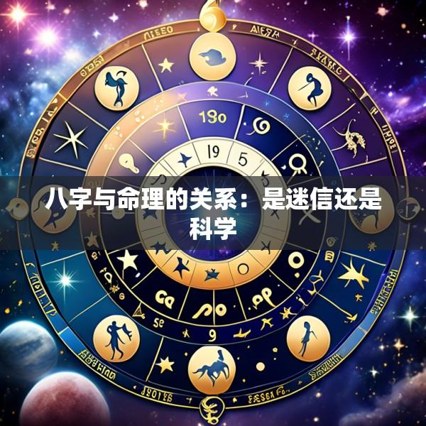 八字与命理的关系：是迷信还是科学