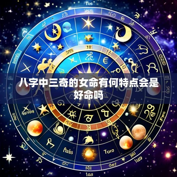八字中三奇的女命有何特点会是好命吗