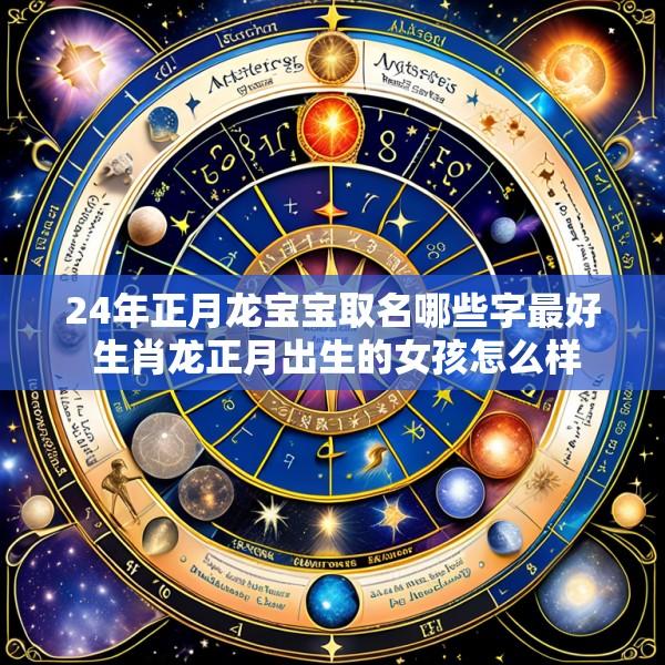24年正月龙宝宝取名哪些字最好 生肖龙正月出生的女孩怎么样