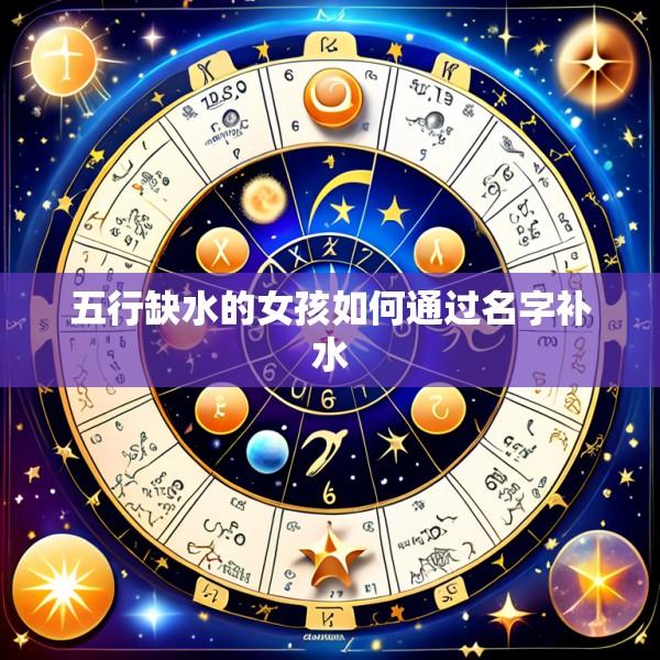 五行缺水的女孩如何通过名字补水