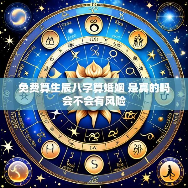 免费算生辰八字算婚姻 是真的吗会不会有风险