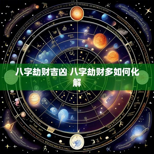 八字劫财吉凶 八字劫财多如何化解