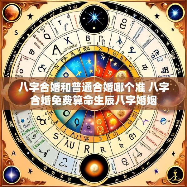 八字合婚和普通合婚哪个准 八字合婚免费算命生辰八字婚姻