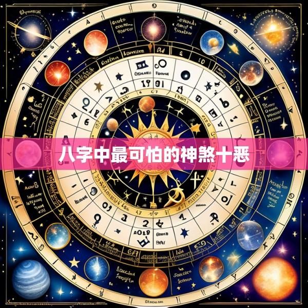 八字中最可怕的神煞十恶